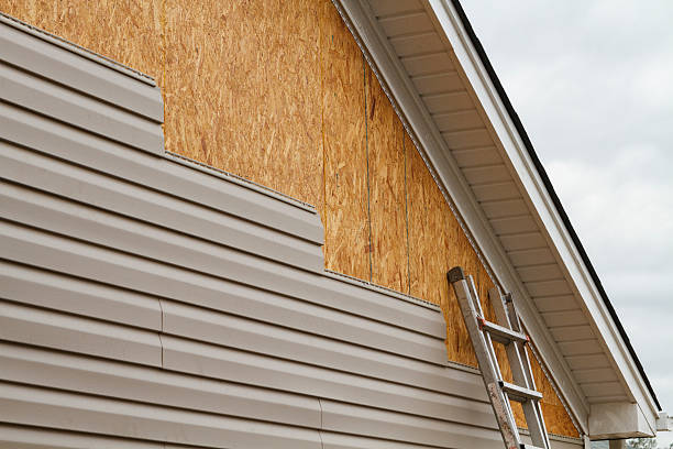 Professional Siding Repair technician working in Manchester, TN